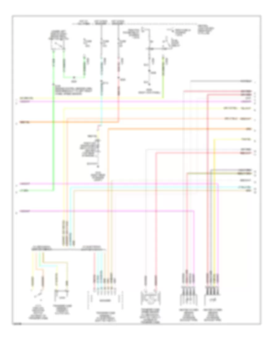 5.4L, Engine Performance Wiring Diagram (5 of 6) for Ford Pickup F250 Super Duty 2005
