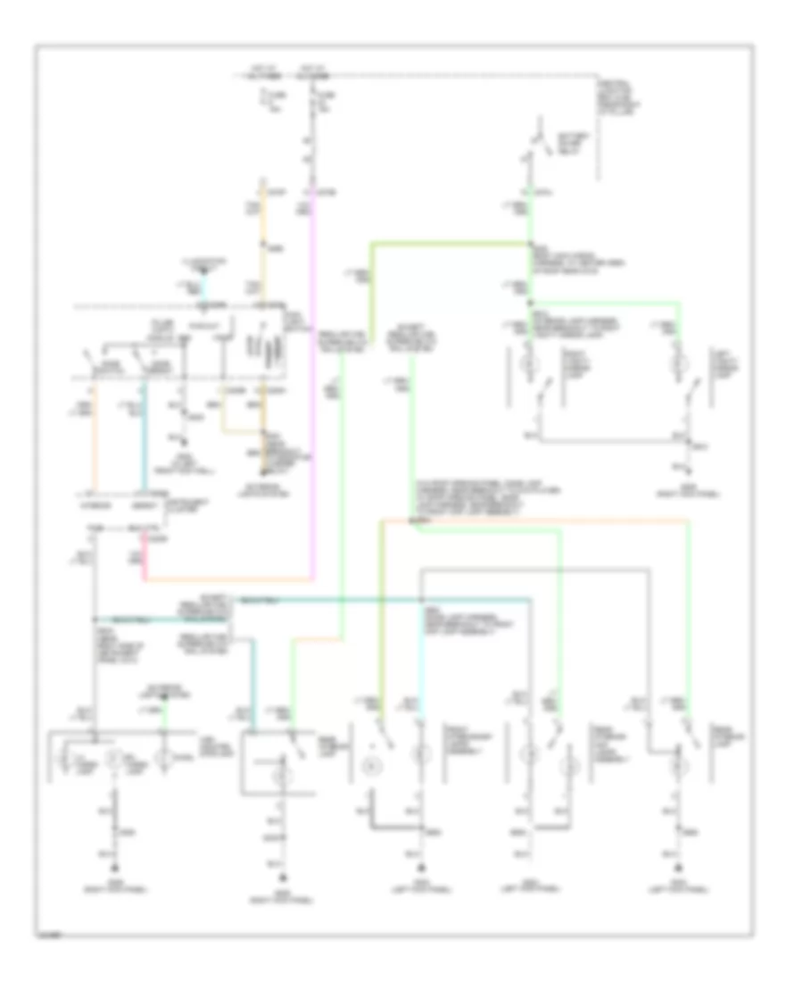 Courtesy Lamps Wiring Diagram for Ford Pickup F250 Super Duty 2005
