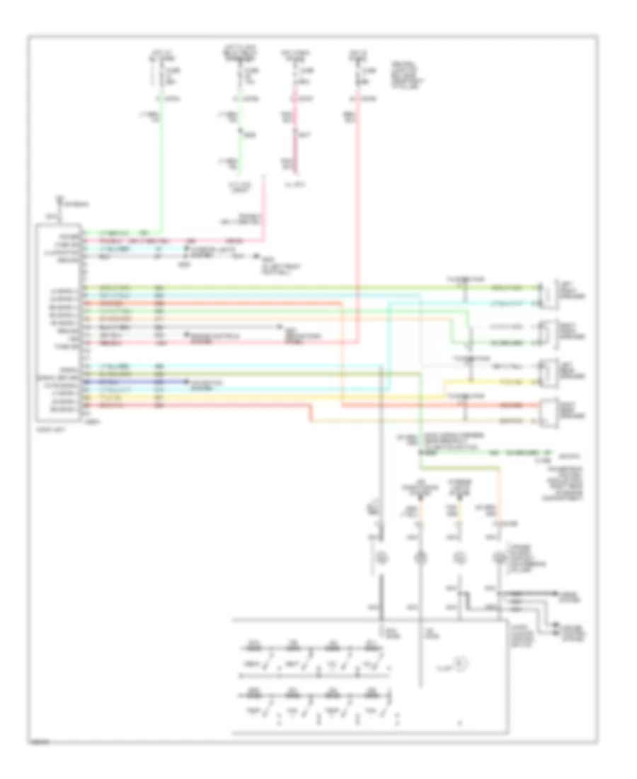 Base Radio Wiring Diagram for Ford Pickup F250 Super Duty 2005