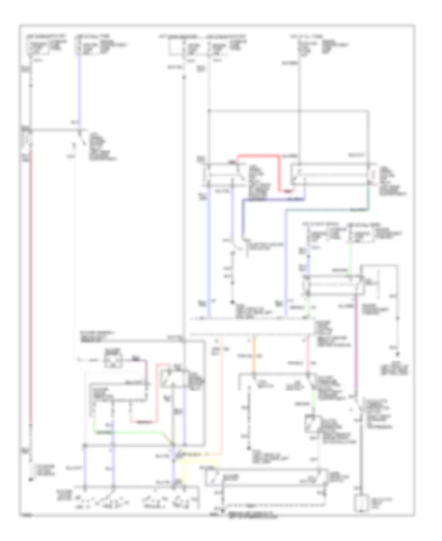 2 0L A C Wiring Diagram for Ford Probe SE 1996