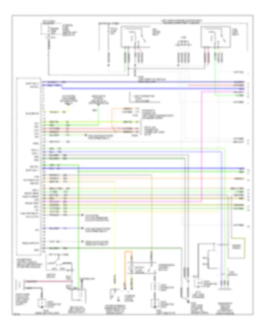 2 0L Engine Performance Wiring Diagrams 1 of 4 for Ford Probe SE 1996