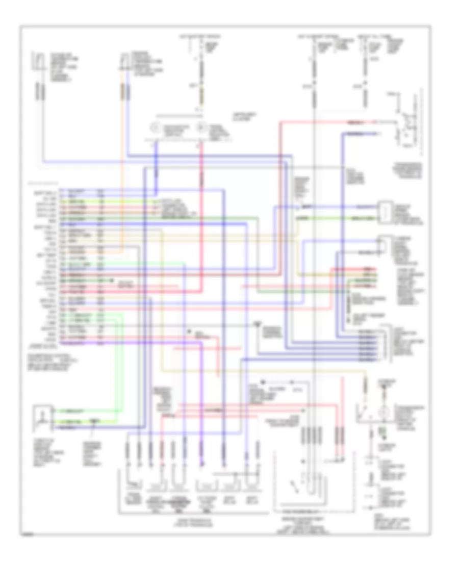 2 0L Transmission Wiring Diagram for Ford Probe SE 1996