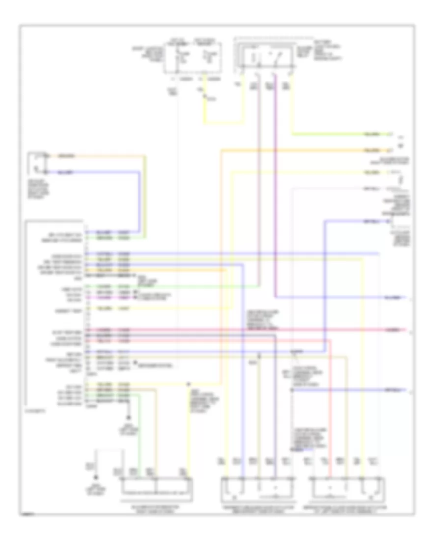 Manual AC Wiring Diagram (1 of 2) for Ford Pickup F250 Super Duty 2009