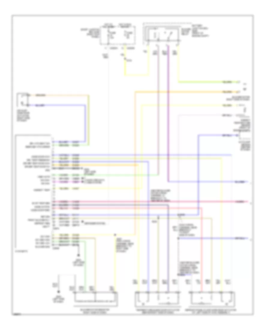 Manual A C Wiring Diagram 1 of 2 for Ford Pickup F250 Super Duty 2009