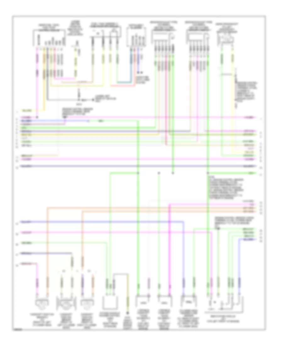 4.6L, Engine Performance Wiring Diagram (3 of 5) for Ford Pickup F250 Super Duty 2009
