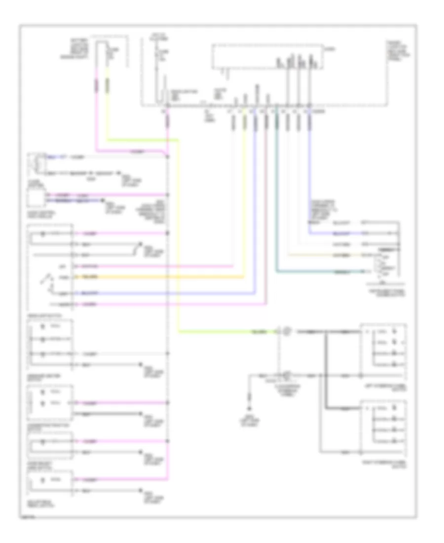 Instrument Illumination Wiring Diagram for Ford Pickup F250 Super Duty 2009