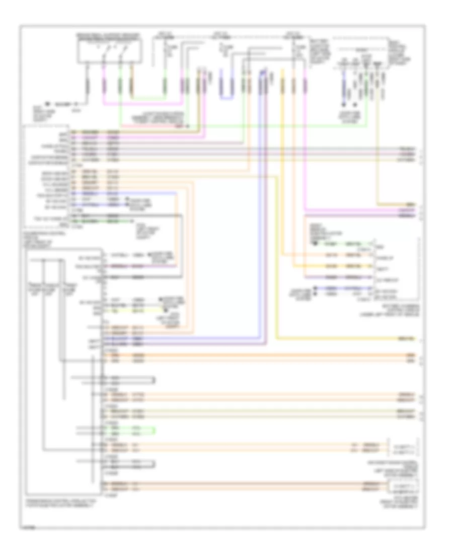 Transmission Wiring Diagram Electric 1 of 2 for Ford Focus ST 2014