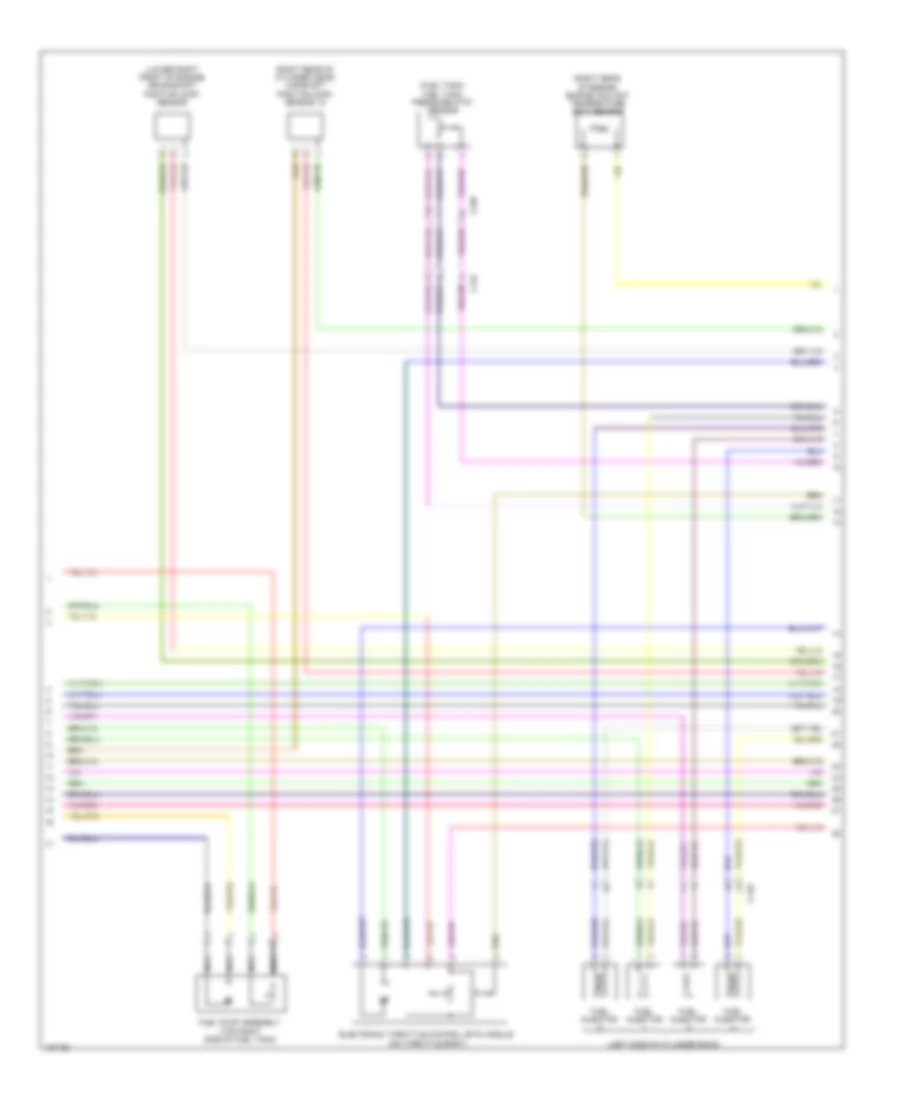 2.0L, Engine Performance Wiring Diagram (5 of 6) for Ford Focus ST 2014