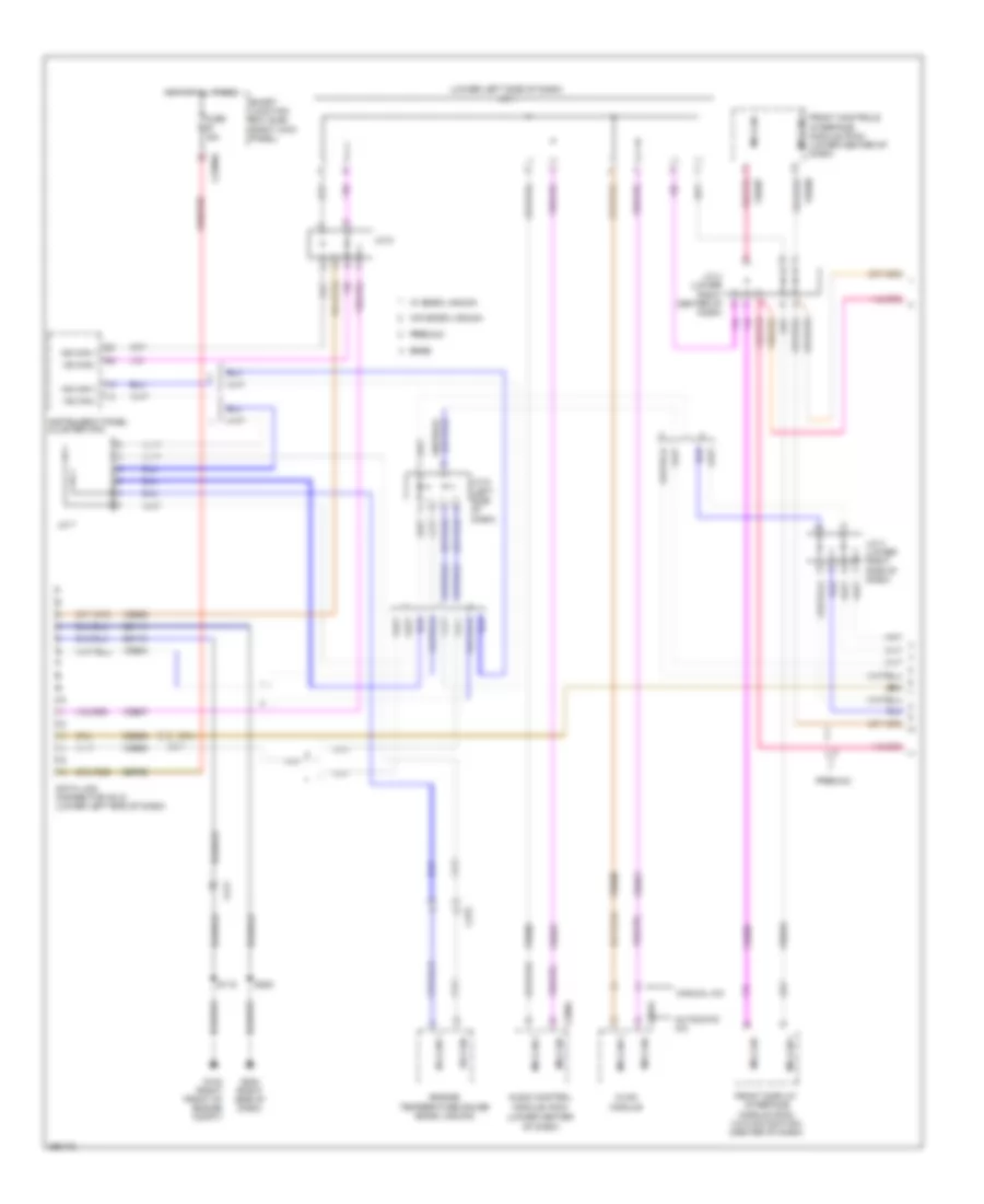Computer Data Lines Wiring Diagram 1 of 2 for Ford Mustang 2013
