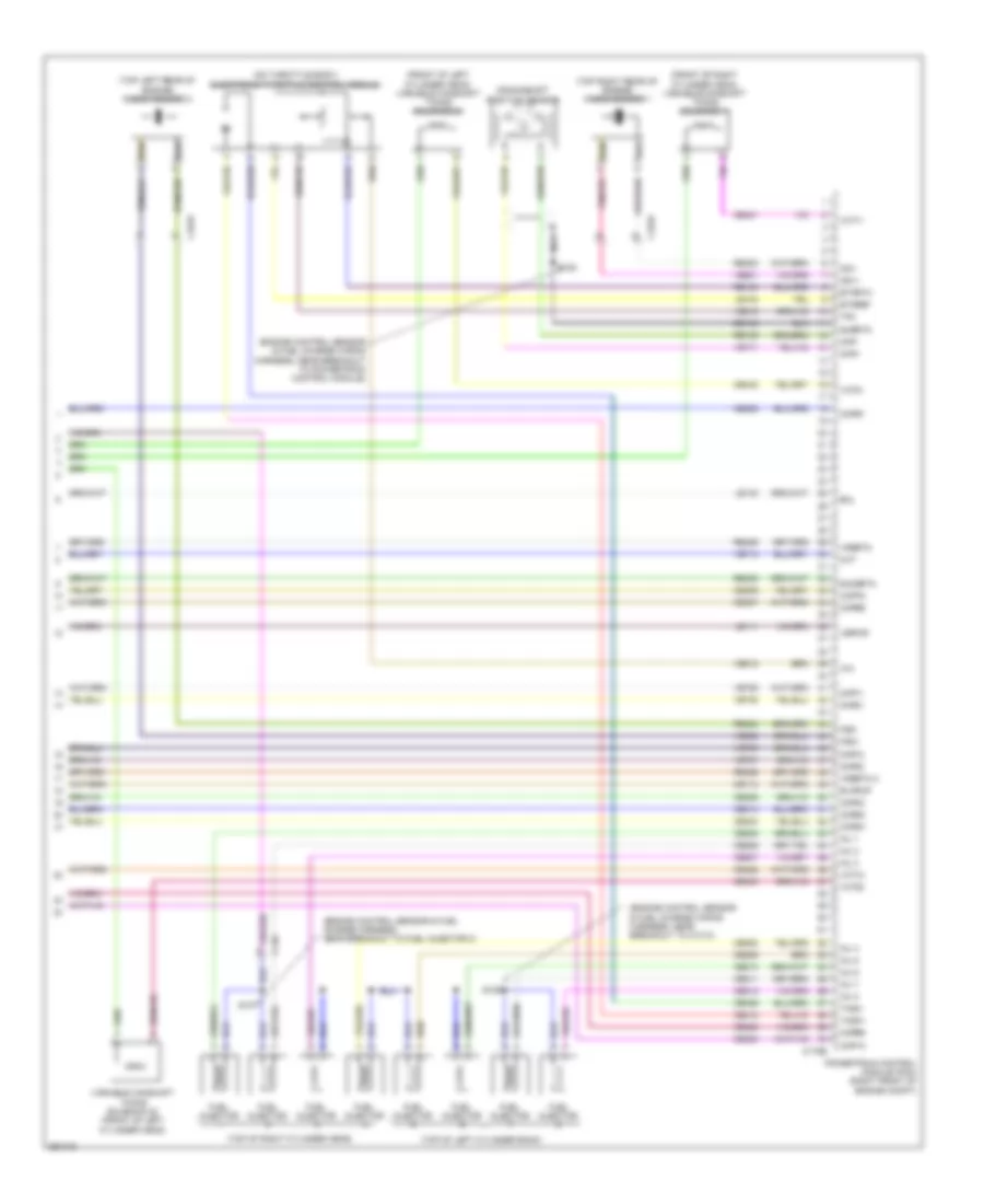 5.0L, Engine Performance Wiring Diagram (6 of 6) for Ford Mustang 2013