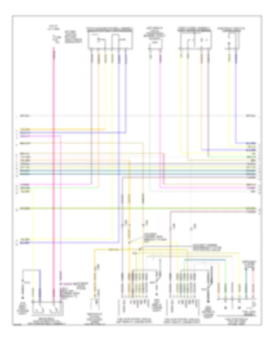 5.8L Supercharged, Engine Performance Wiring Diagram (2 of 6) for Ford Mustang 2013