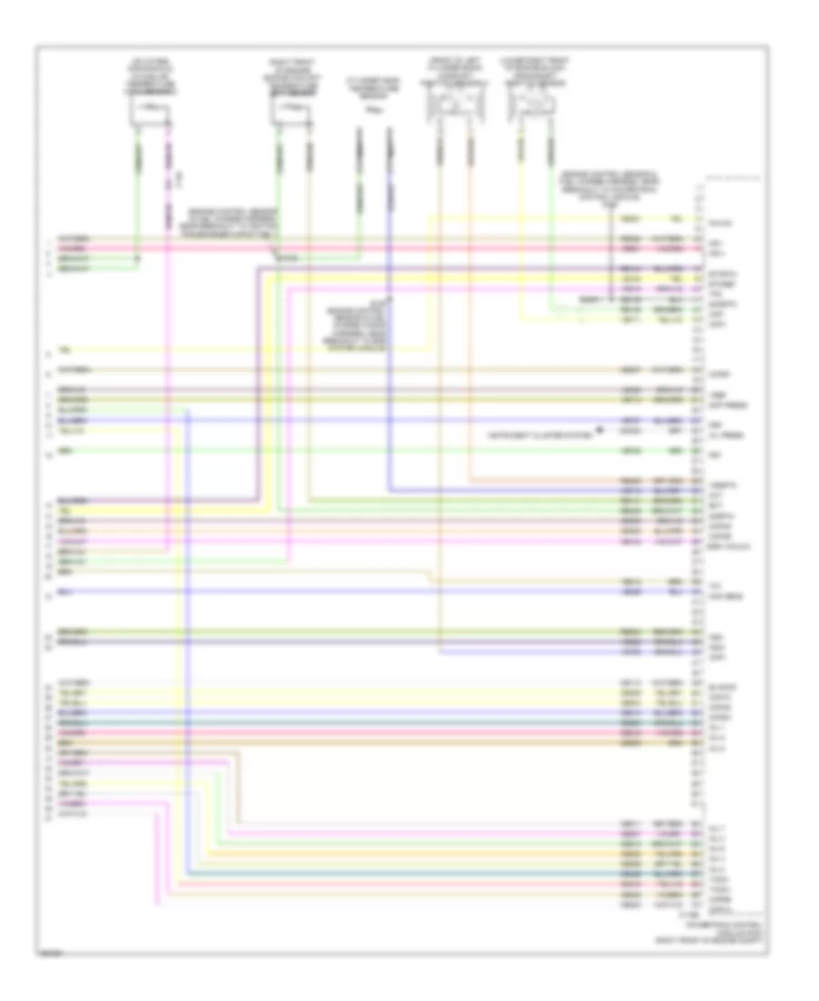 5.8L Supercharged, Engine Performance Wiring Diagram (6 of 6) for Ford Mustang 2013