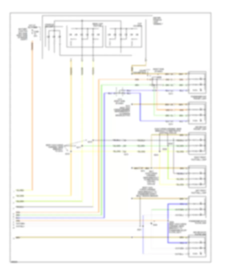 Courtesy Lamps Wiring Diagram (2 of 2) for Ford Mustang 2013