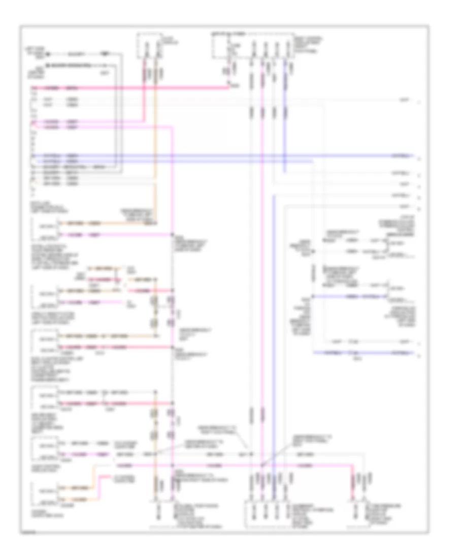 Computer Data Lines Wiring Diagram 1 of 2 for Ford F550 Super Duty 2011