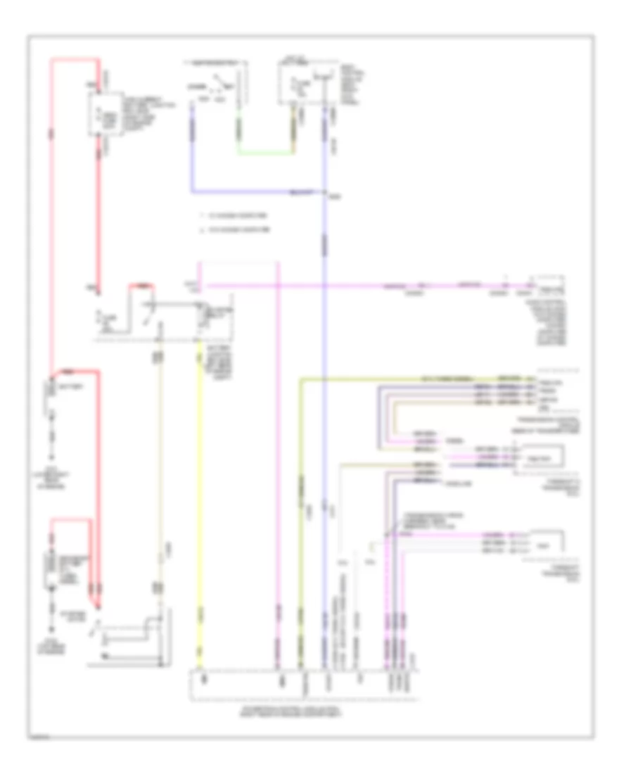 6 8L Starting Wiring Diagram for Ford F550 Super Duty 2011