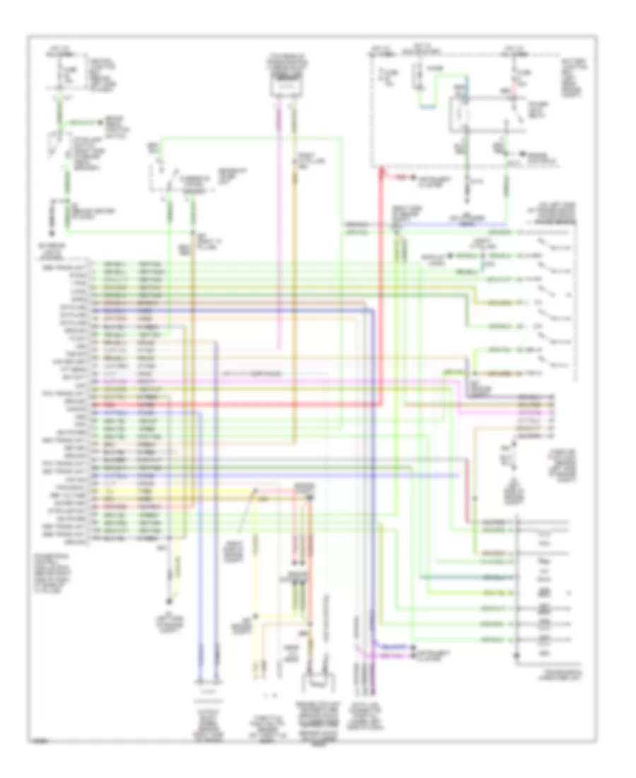 A T Wiring Diagram for Ford Focus LX 2002