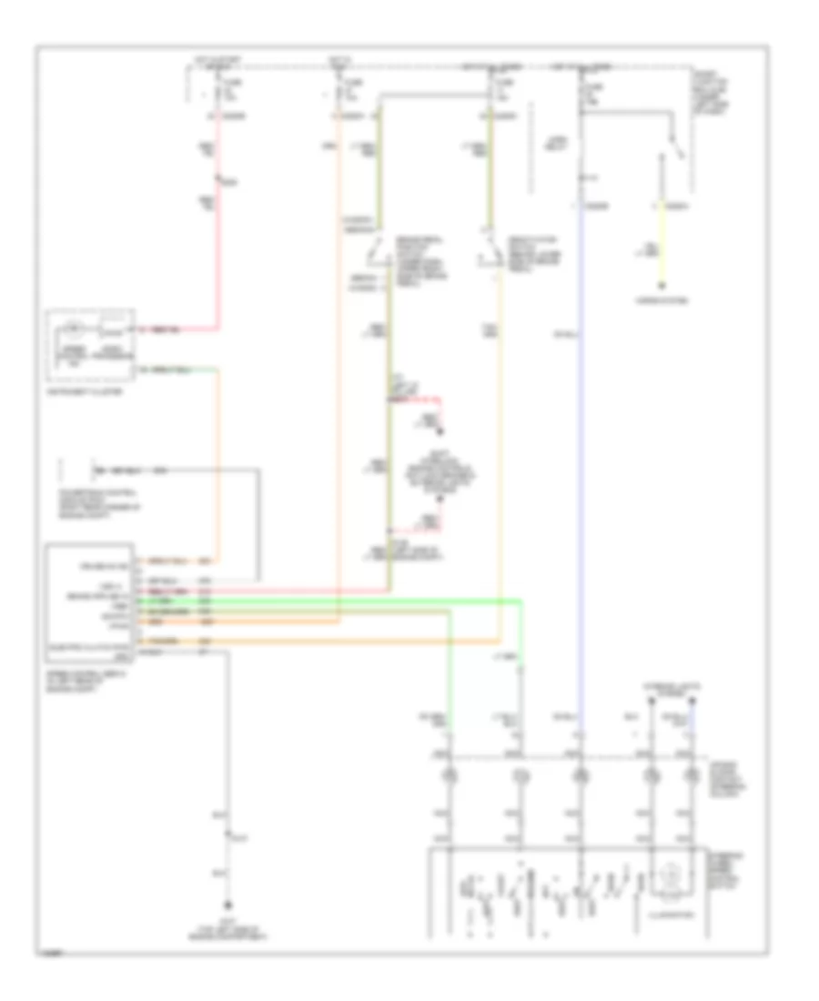 Cruise Control Wiring Diagram for Ford Taurus SES 2004