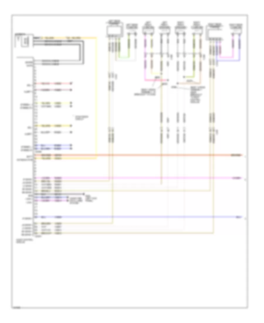 Radio Wiring Diagram Electric 1 of 2 for Ford Focus Titanium 2014