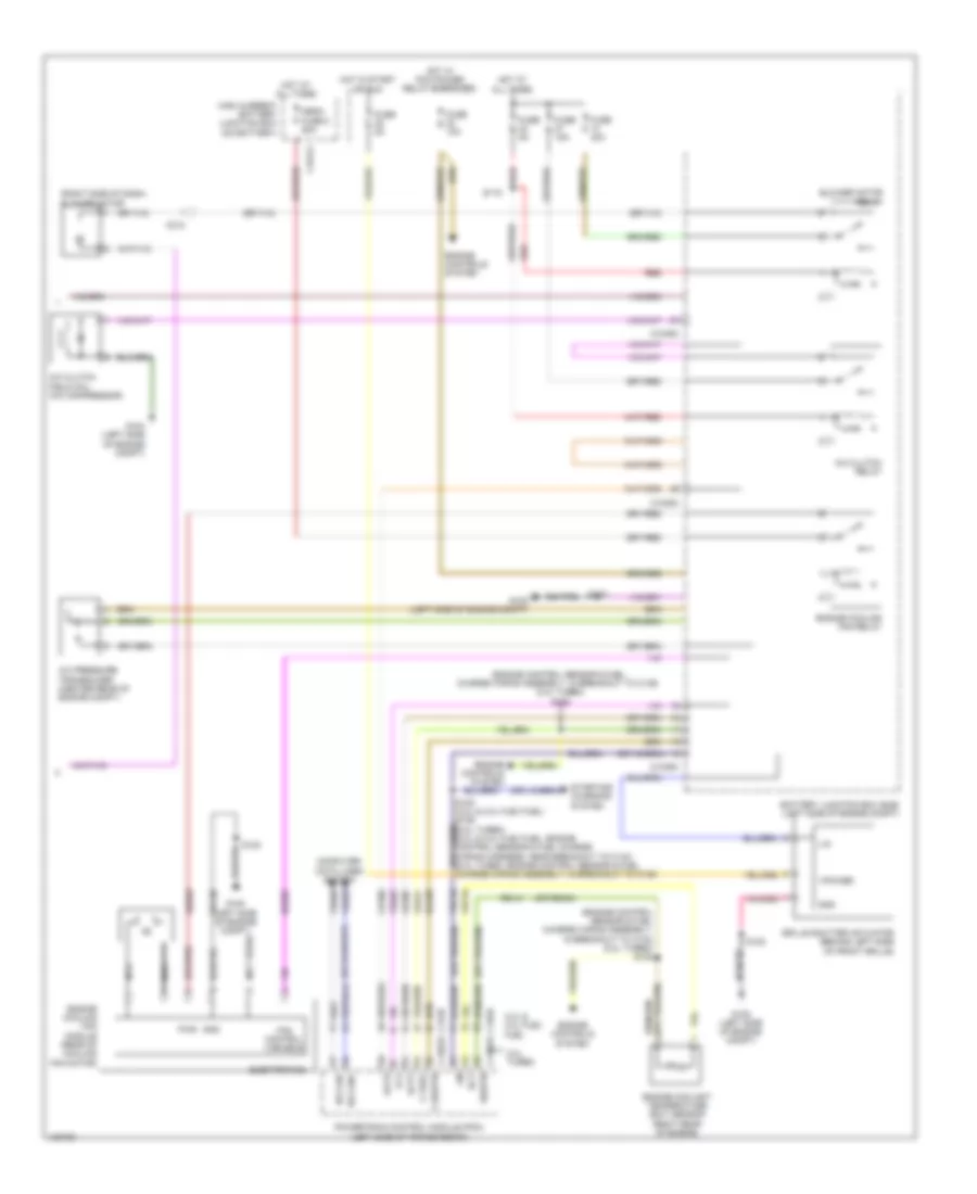 Manual AC Wiring Diagram (2 of 2) for Ford Focus Titanium 2014