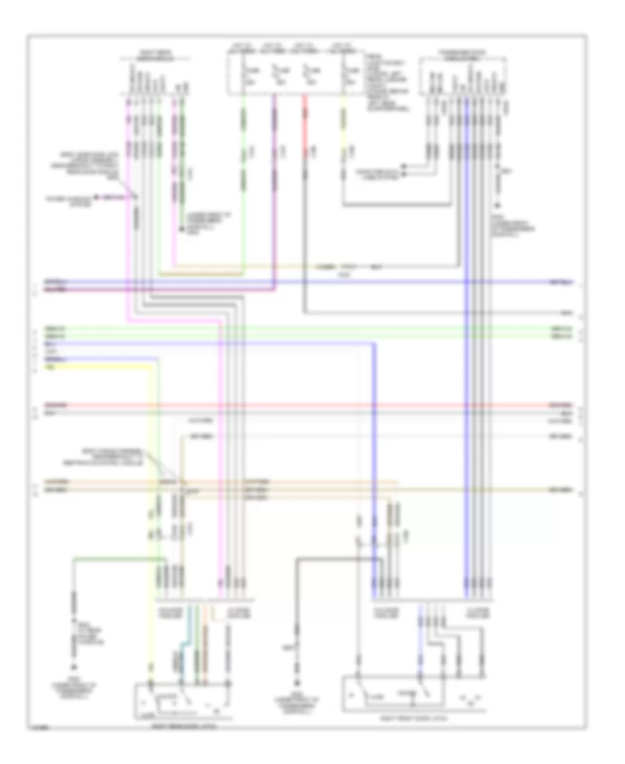 Forced Entry Wiring Diagram Except Electric without Intelligent Access 2 of 3 for Ford Focus Titanium 2014