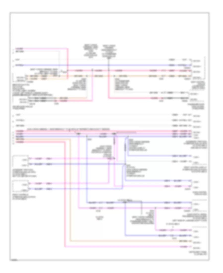 Computer Data Lines Wiring Diagram, Except Electric (2 of 2) for Ford Focus Titanium 2014