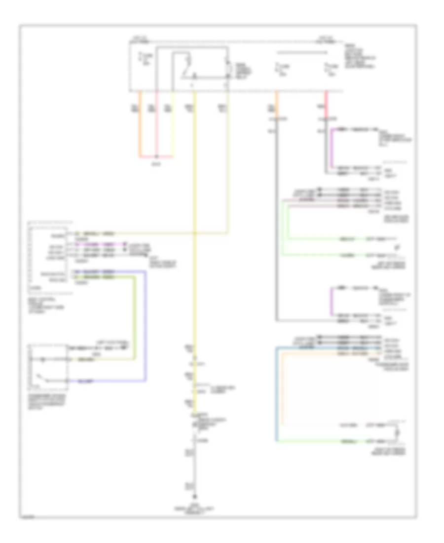 Defoggers Wiring Diagram Electric for Ford Focus Titanium 2014