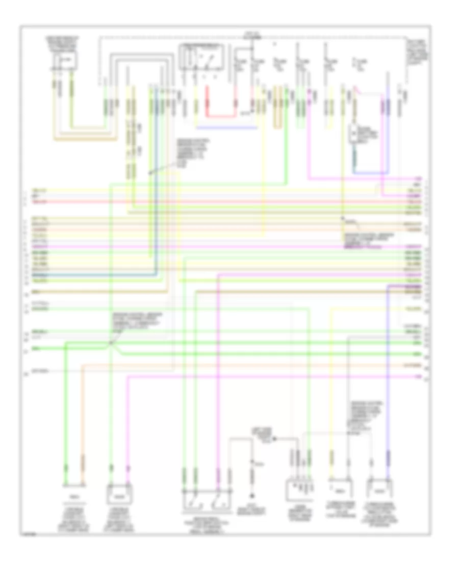 2.0L Turbo, Engine Performance Wiring Diagram (2 of 6) for Ford Focus Titanium 2014