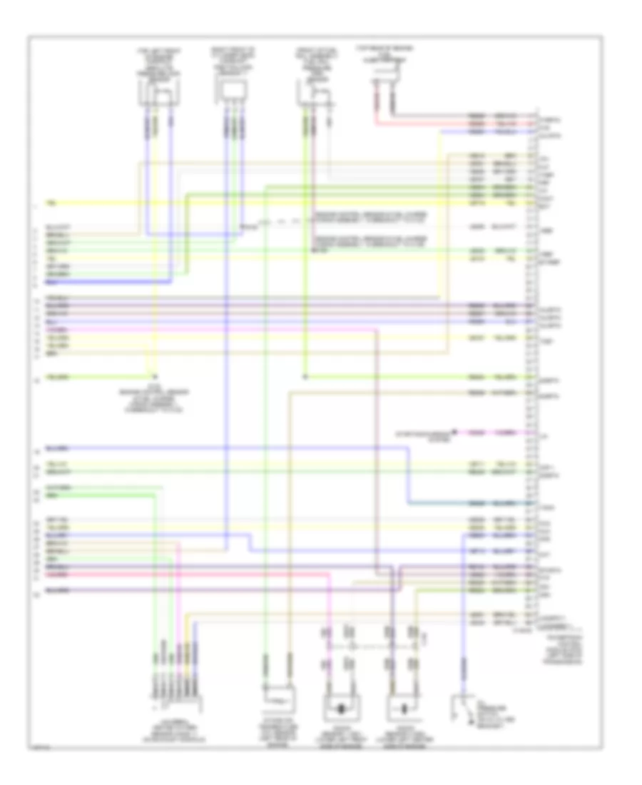 2.0L Turbo, Engine Performance Wiring Diagram (6 of 6) for Ford Focus Titanium 2014