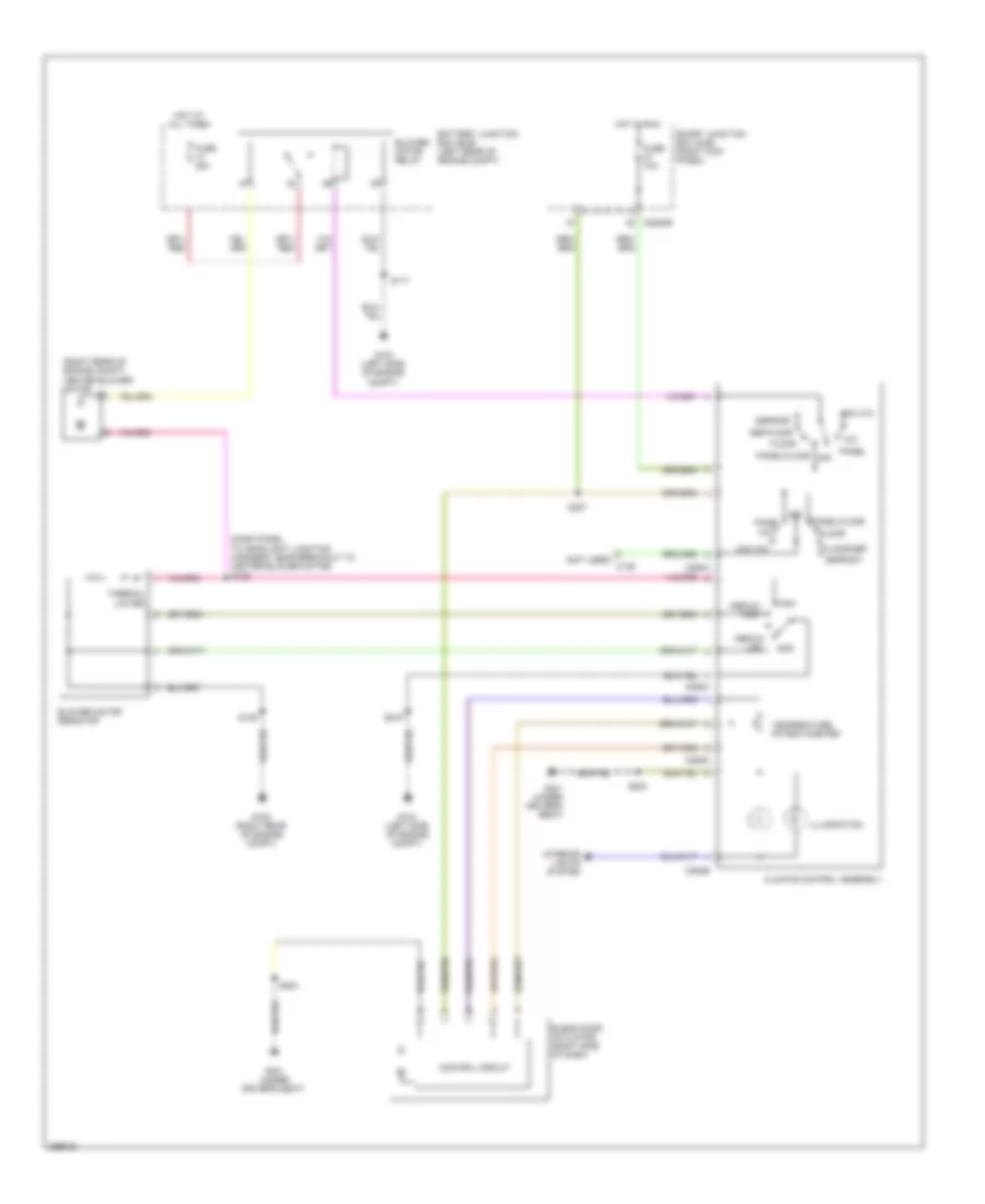 Heater Wiring Diagram for Ford Ranger 2009