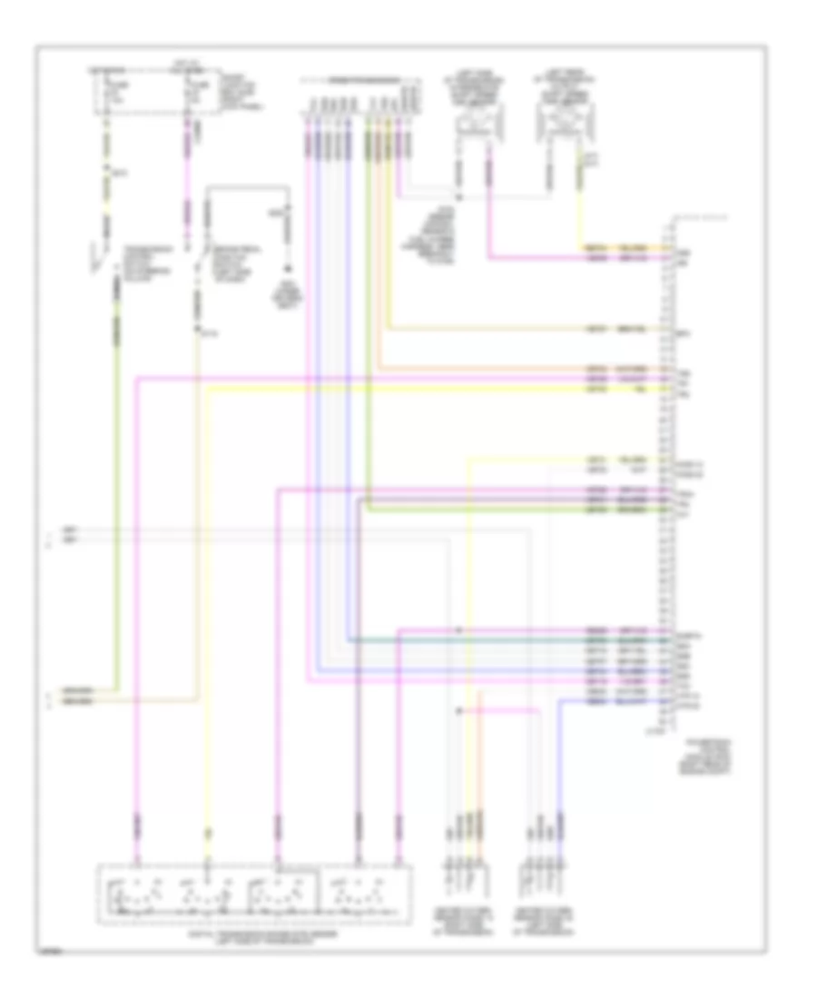 4.0L, Engine Performance Wiring Diagram (4 of 4) for Ford Ranger 2009