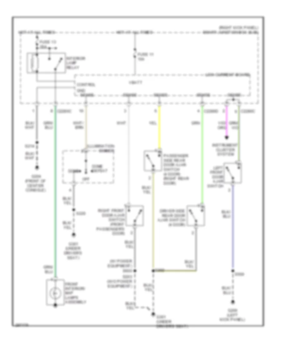 Courtesy Lamps Wiring Diagram for Ford Ranger 2009