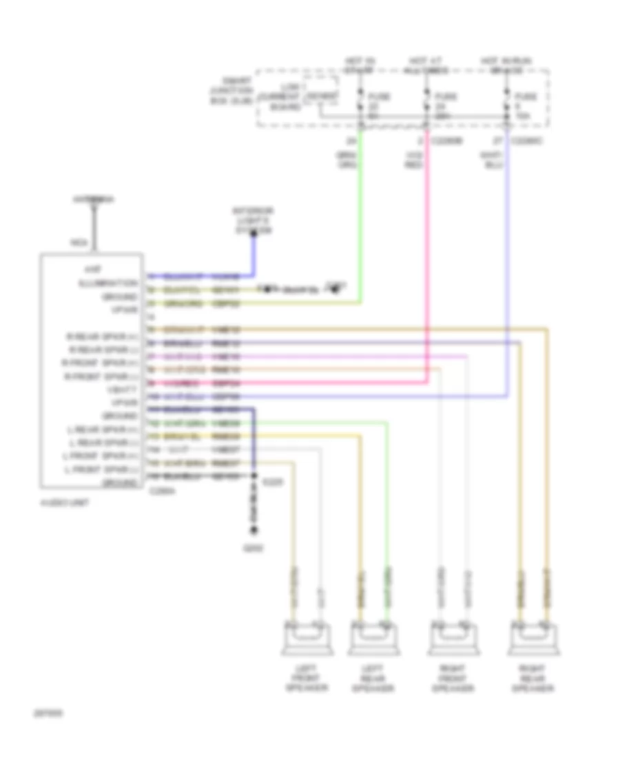 RADIO – Ford Ranger 2009 – SYSTEM WIRING DIAGRAMS – Wiring diagrams for cars Ford Ranger Electrical Wiring Diagram Wiring diagrams