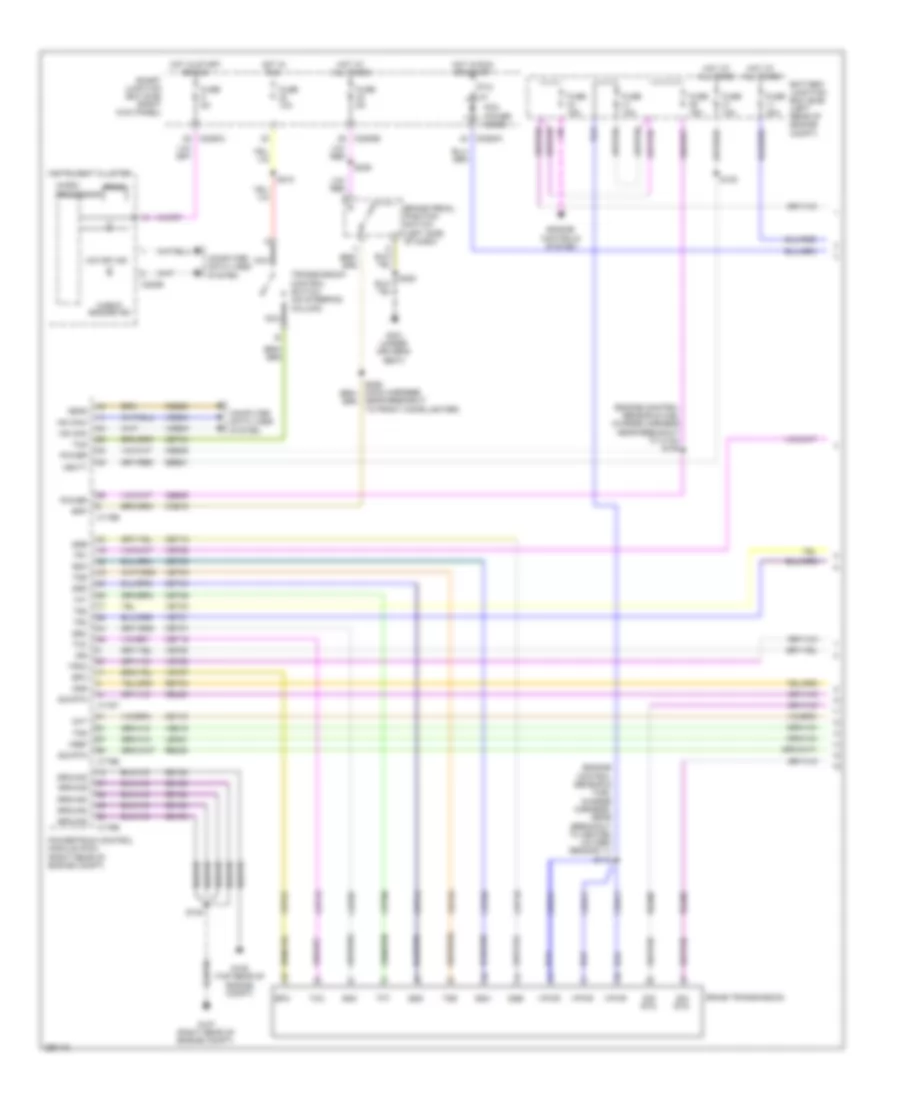 2 3L A T Wiring Diagram 1 of 2 for Ford Ranger 2009