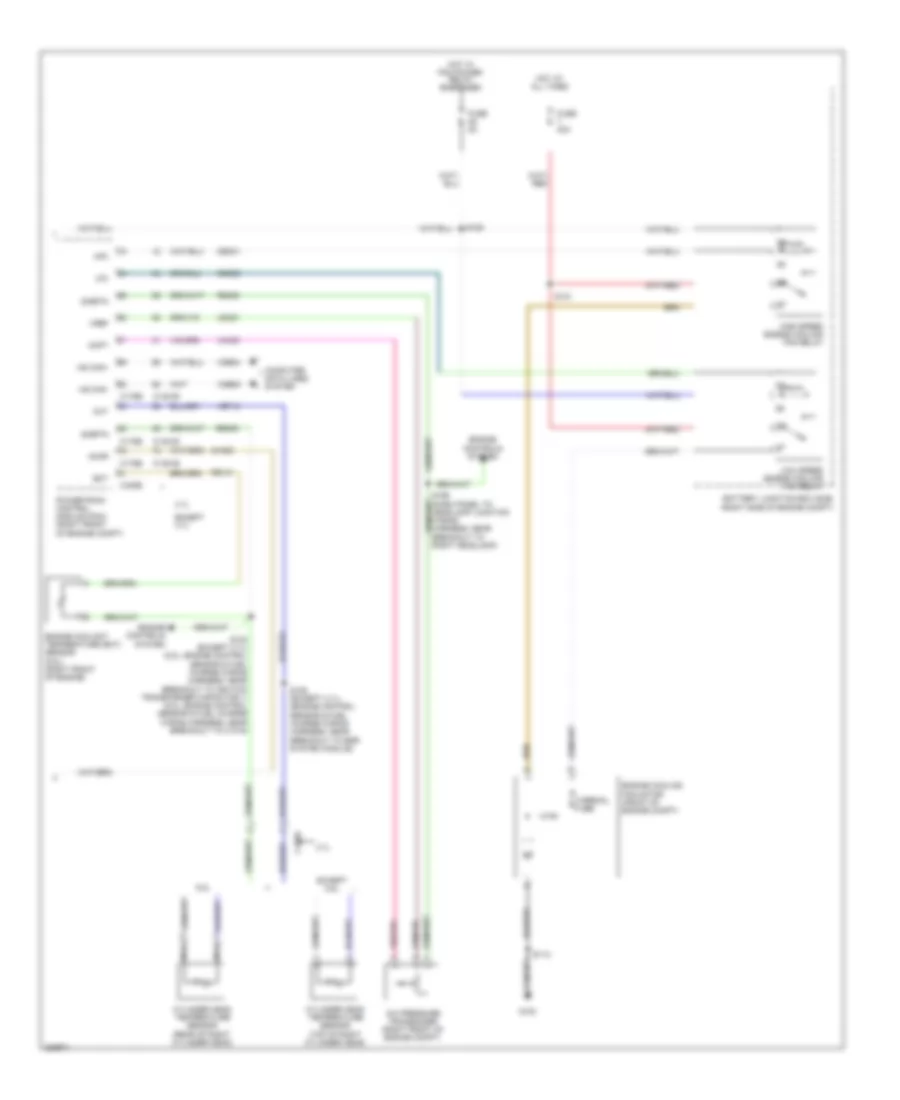 Manual AC Wiring Diagram (2 of 2) for Ford Mustang Boss 302 2013