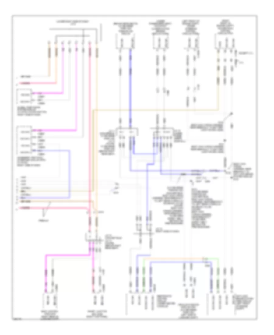 Computer Data Lines Wiring Diagram (2 of 2) for Ford Mustang Boss 302 2013