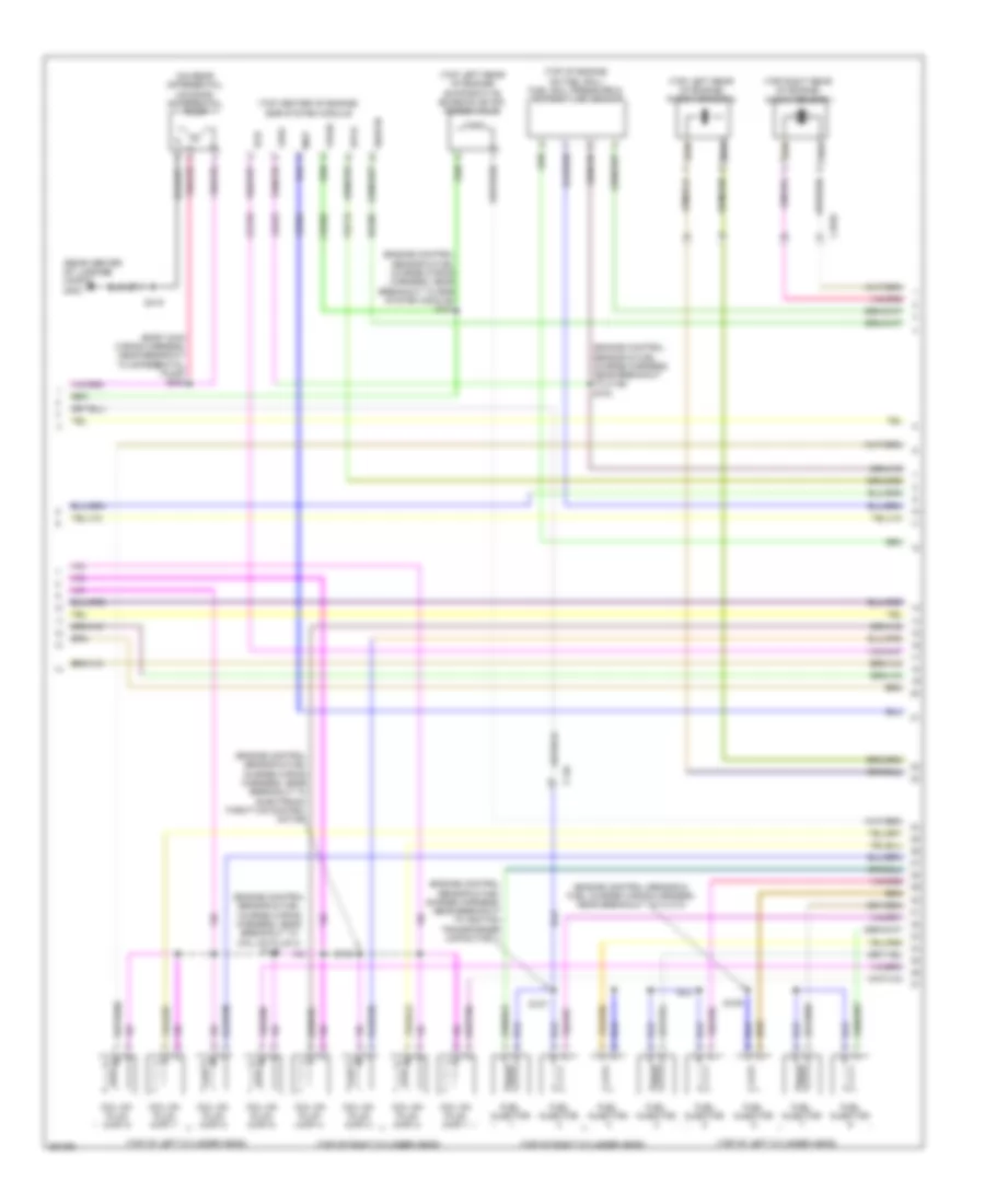 5.8L Supercharged, Engine Performance Wiring Diagram (5 of 6) for Ford Mustang Boss 302 2013