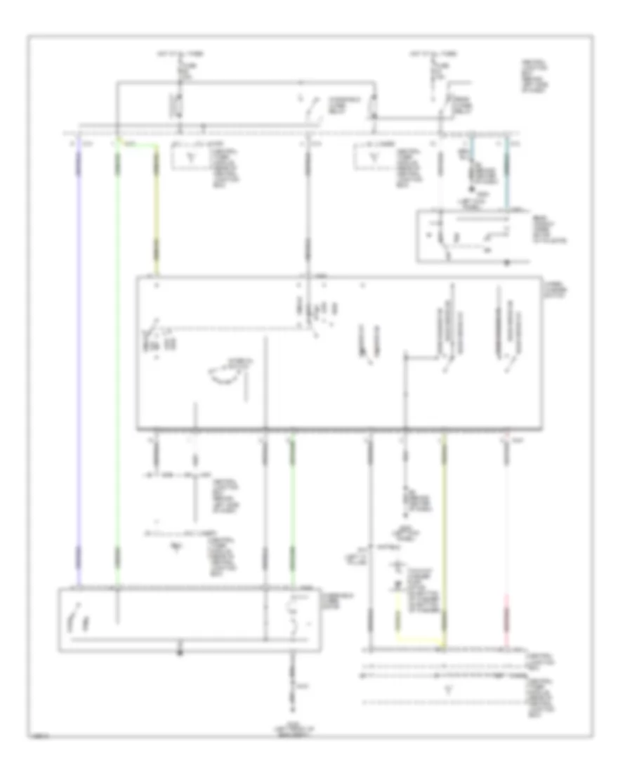Неустойчивая Электросхема стеклоочистителя, дворников и омывателя, С Задний Дворник для Ford Focus ZX3 2000