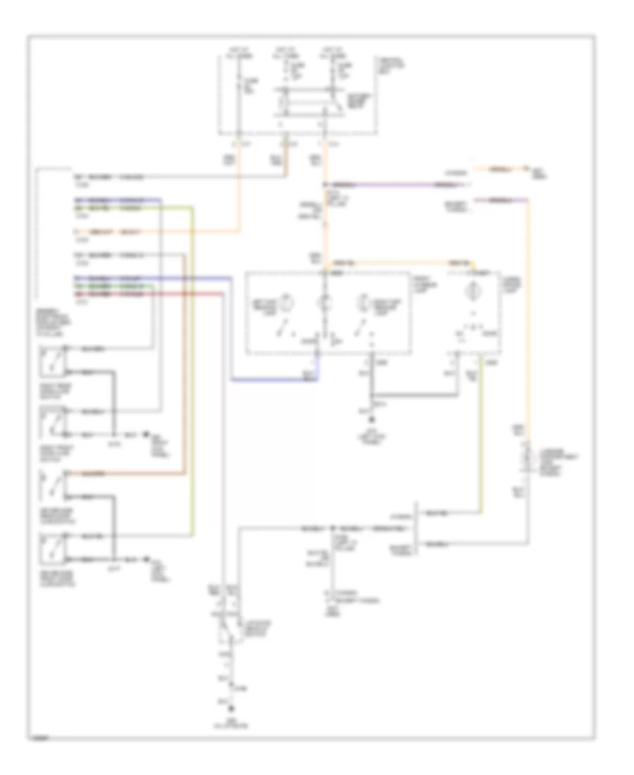 Courtesy Lamps Wiring Diagram for Ford Focus SE 2002