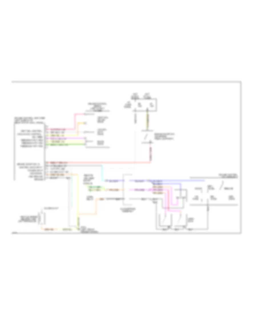 3 0L Cruise Control Wiring Diagram for Ford Taurus LX 1994