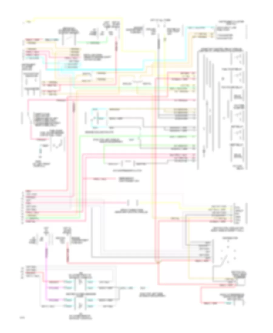 3 8L Engine Performance Wiring Diagrams 2 of 2 for Ford Taurus LX 1994