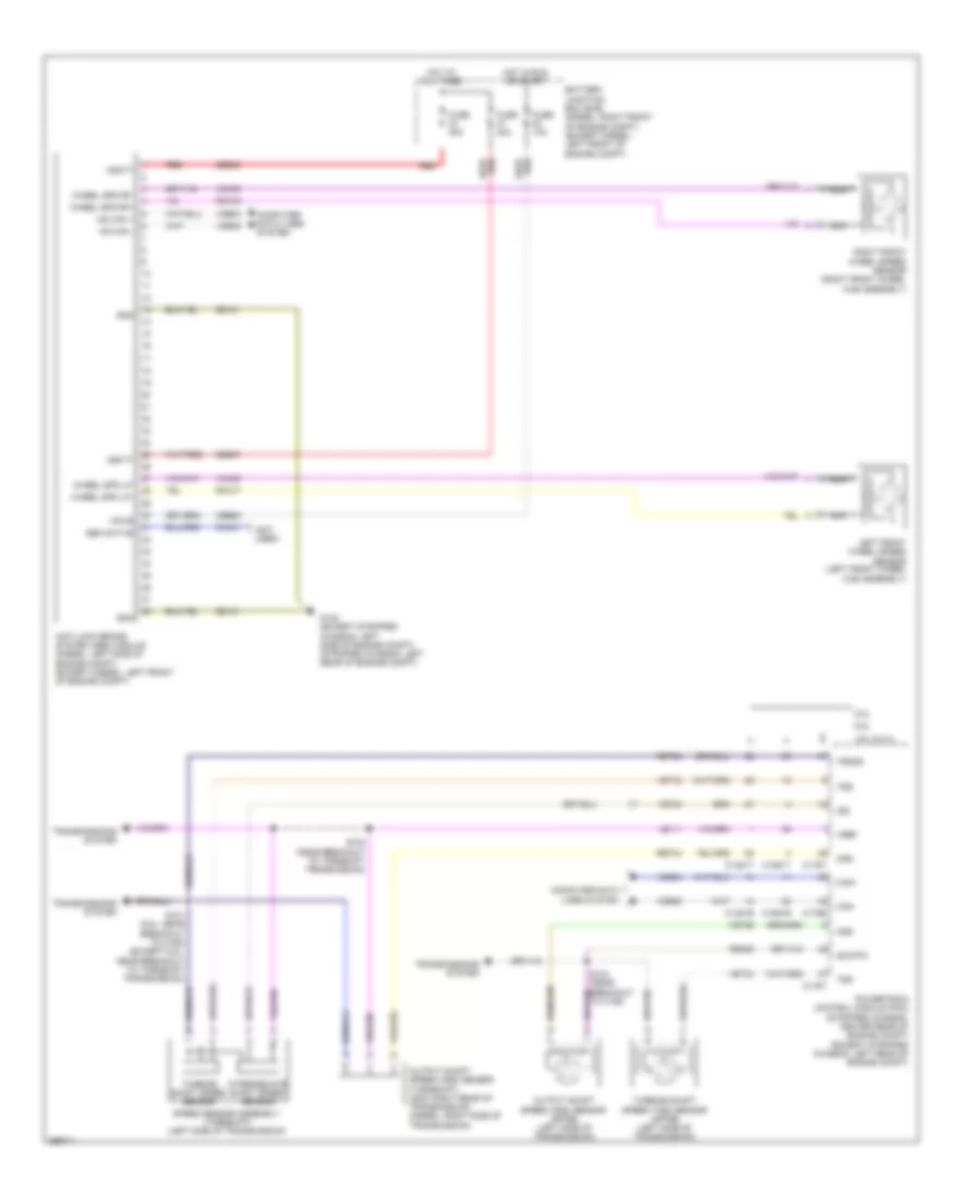 Anti lock Brakes Wiring Diagram without Stability Assist for Ford RV Cutaway E350 Super Duty 2009