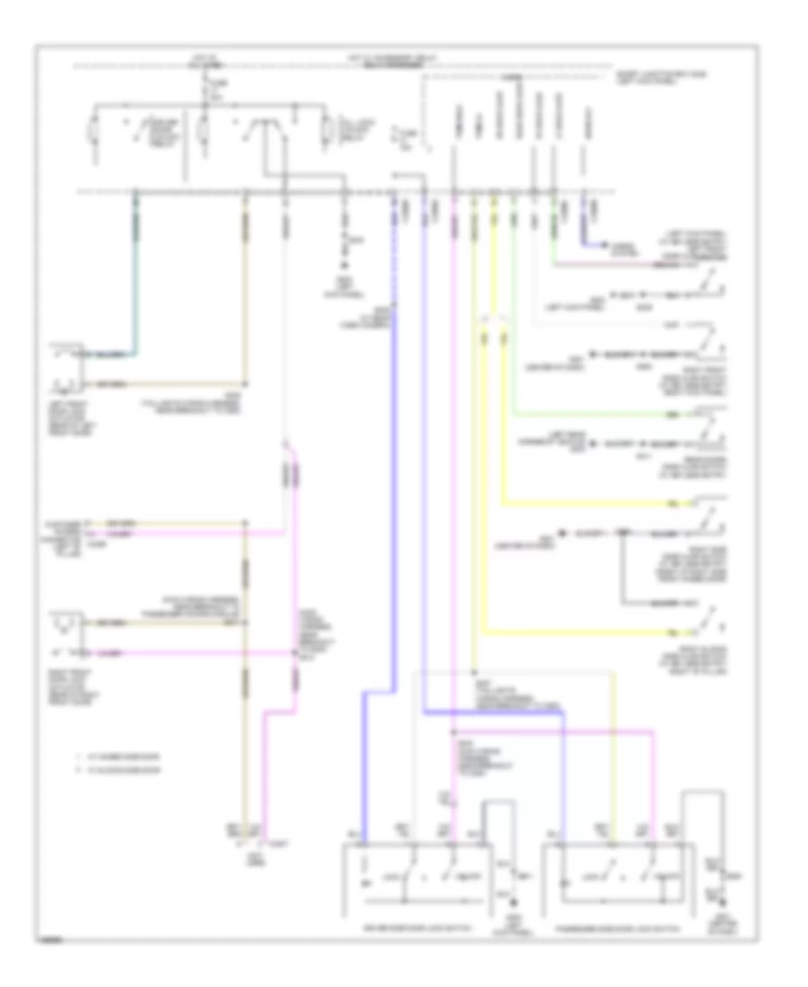 Forced Entry Wiring Diagram with Cutaway for Ford RV Cutaway E350 Super Duty 2009