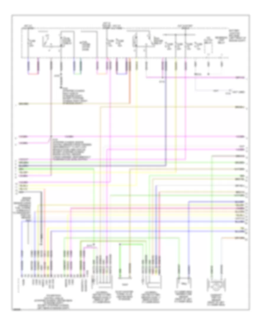 5.4L, Engine Performance Wiring Diagram, with Torqshift (4 of 5) for Ford RV Cutaway E350 Super Duty 2009