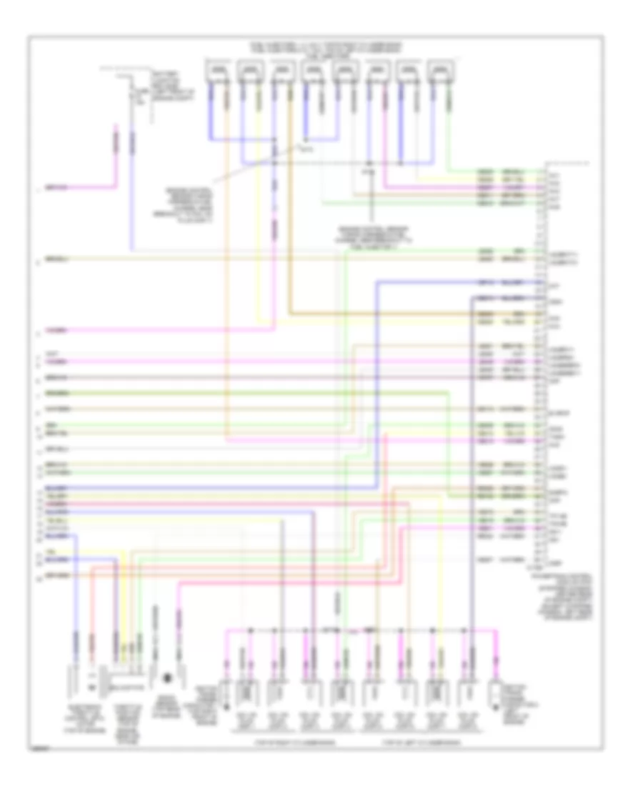 5.4L, Engine Performance Wiring Diagram, with Torqshift (5 of 5) for Ford RV Cutaway E350 Super Duty 2009