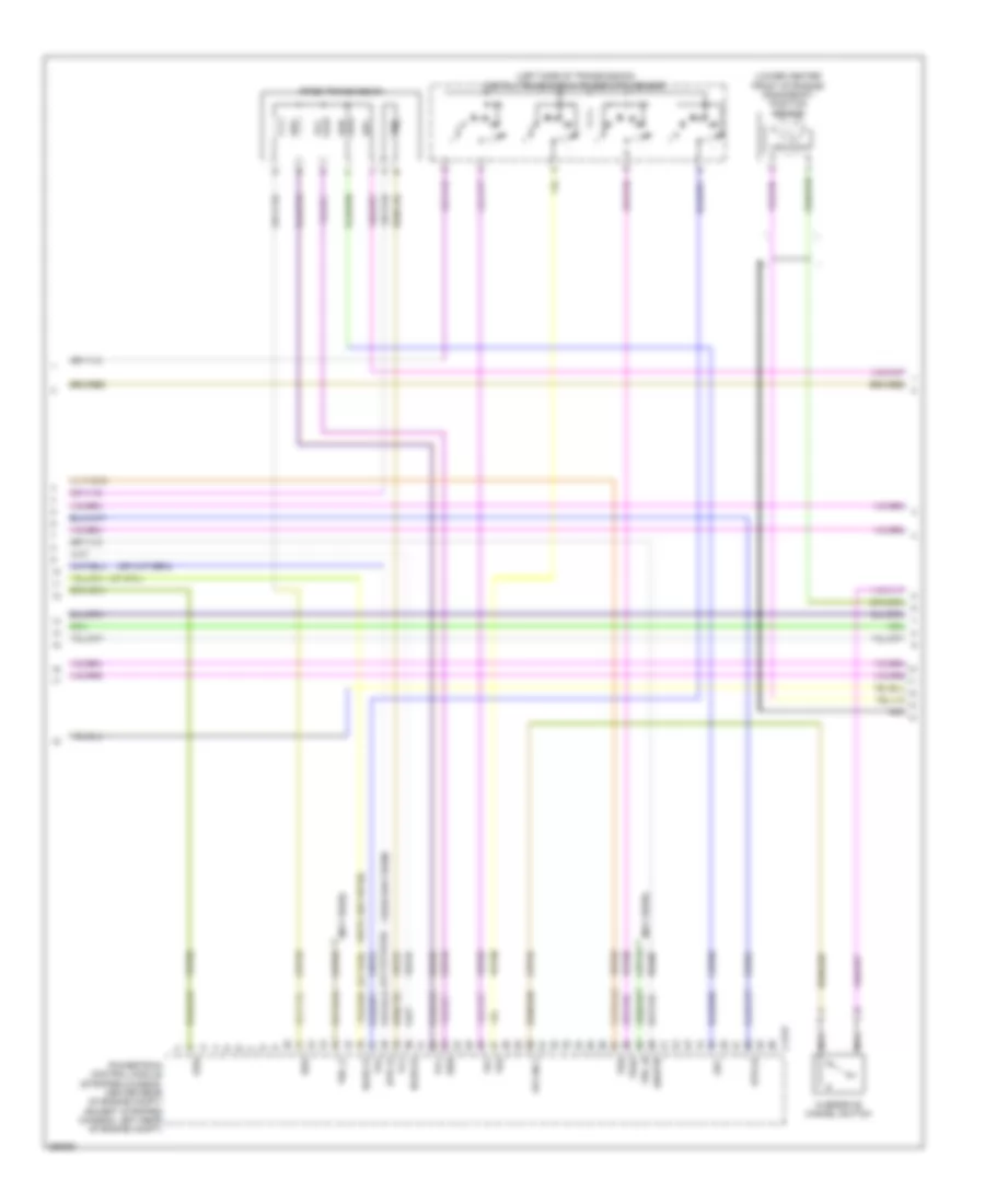 5.4L, Engine Performance Wiring Diagram, without Torqshift (3 of 5) for Ford RV Cutaway E350 Super Duty 2009