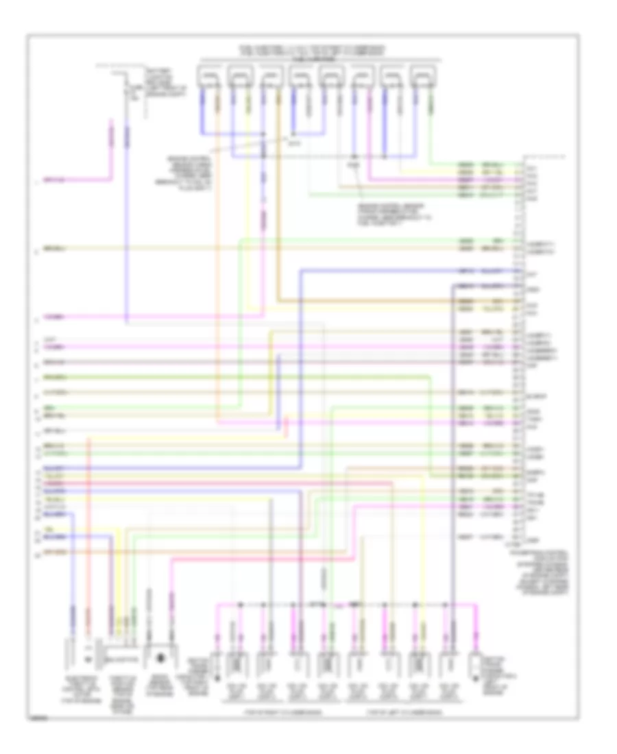 5.4L, Engine Performance Wiring Diagram, without Torqshift (5 of 5) for Ford RV Cutaway E350 Super Duty 2009