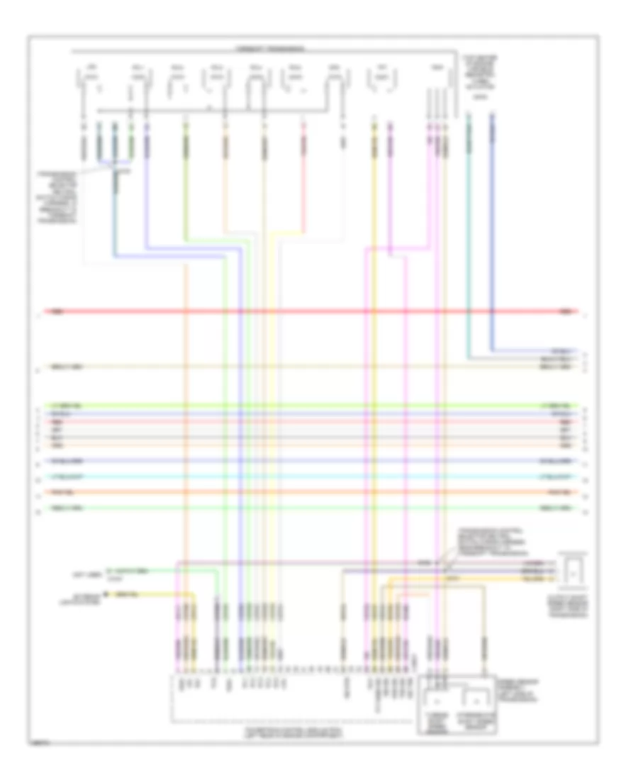 6.0L Diesel, Engine Performance Wiring Diagram (4 of 5) for Ford RV Cutaway E350 Super Duty 2009