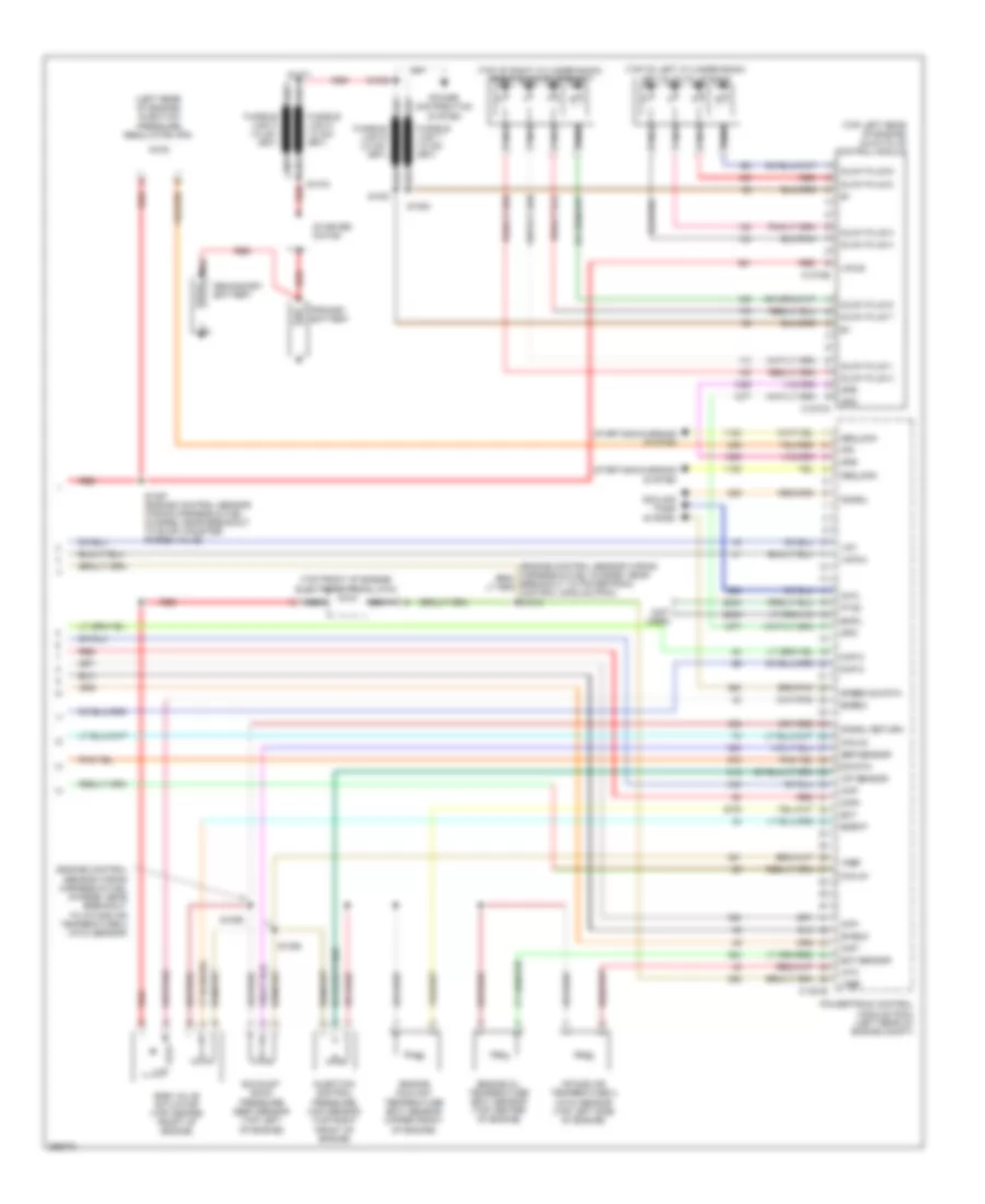 6.0L Diesel, Engine Performance Wiring Diagram (5 of 5) for Ford RV Cutaway E350 Super Duty 2009