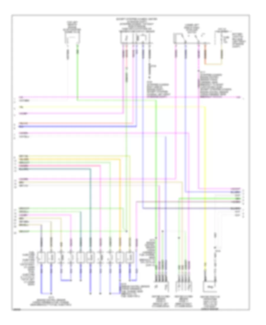 6.8L, Engine Performance Wiring Diagram (2 of 5) for Ford RV Cutaway E350 Super Duty 2009