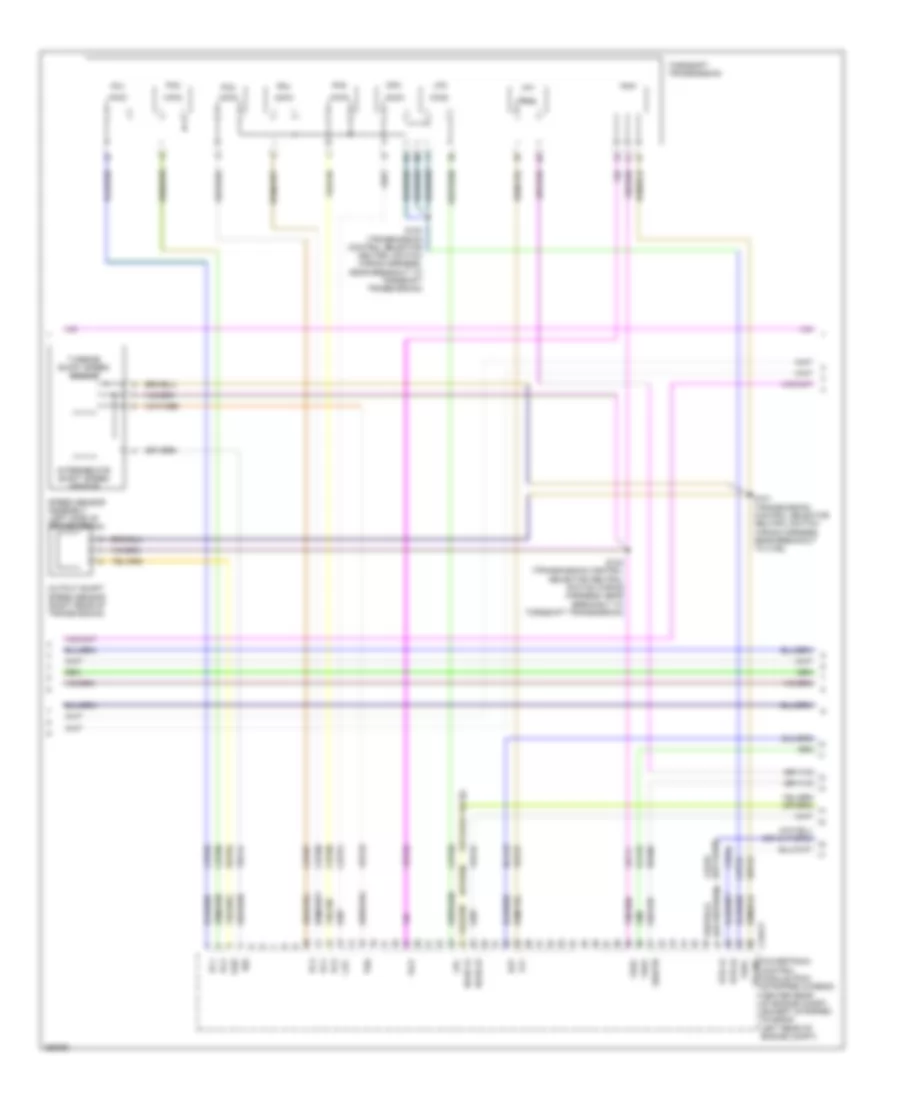 6.8L, Engine Performance Wiring Diagram (3 of 5) for Ford RV Cutaway E350 Super Duty 2009